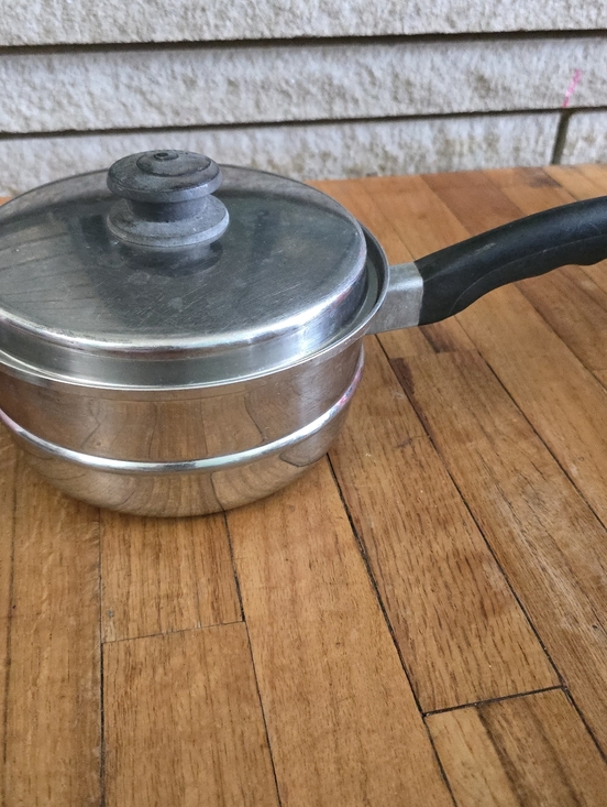 Saladmaster Other - SaladMaster 8" Stainless Steel Steamer Insert Pan Pot Strainer w/Vapo Lid - USA